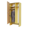 Шкаф для верхней одежды персонала во входную группу из коллекции мебели «НЕГА» (желтый) - «globural.ru» - Волгоград