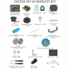 Robo kit DIYGO Мобильный робот с колесами всенаправленного движения - «globural.ru» - Волгоград