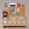 Уголок патриотического воспитания для дошкольников "Россия" Стандартный - «globural.ru» - Волгоград