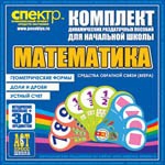 Комплект динамических раздаточных пособий - Математика (веера) Устный счет, доли и дроби, геометрические фигуры - «globural.ru» - Волгоград