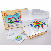 Игровой набор Фребеля "Мозаика геометрическая 3D" - «globural.ru» - Волгоград