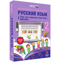 Русский язык 2 класс. Слово, текст, предложение. Звуки и буквы. Орфография - «globural.ru» - Волгоград