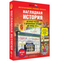 Наглядная история. История России с древнейших времен до конца XVI века. 6 класс - «globural.ru» - Волгоград