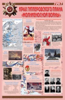 Плакат "Великая Отечественная война: Крах гитлеровского плана «молниеносной войны»" - «globural.ru» - Волгоград