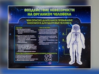 Стенд "Воздействие невесомости на организм человека" - «globural.ru» - Волгоград