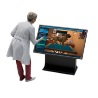 Виртуальный учебный комплекс «Процедурный тренажер ветеринарного врача». Комплектация интерактивный стол - «globural.ru» - Волгоград