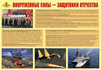Плакат "Вооруженные Силы – защитники Отечества" - «globural.ru» - Волгоград
