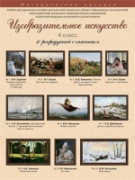 Набор репродукций "Изобразительное искусство" 4 класс (10 репродукций) - «globural.ru» - Волгоград