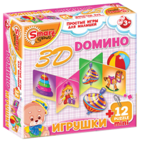 Комплект развивающих игр 3-5 лет. 3D домино (3-5 лет) - «globural.ru» - Волгоград