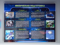Стенд "Физическая подготовка" (вариант 2) - «globural.ru» - Волгоград