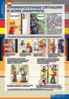 ОБЖ Поведение в криминогенных ситуациях (комплект таблиц) - «globural.ru» - Волгоград