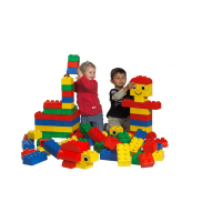 Набор мягких кубиков "LEGO SOFT" - «globural.ru» - Волгоград