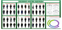Стенд "Военная форма одежды" - «globural.ru» - Волгоград