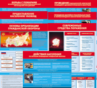Комплект таблиц Основы гражданской обороны МЧС РФ (13 штук)	 - «globural.ru» - Волгоград
