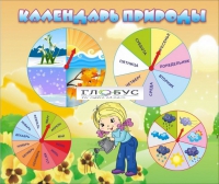 Стенд "Календарь природы" (вариант 1) - «globural.ru» - Волгоград
