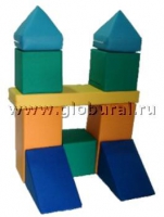 Мягкий модуль-конструктор "Городок" 1 (ВИК) - «globural.ru» - Волгоград