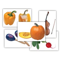 Набор предметных картинок "Овощи. Музыкальные инструменты" - «globural.ru» - Волгоград