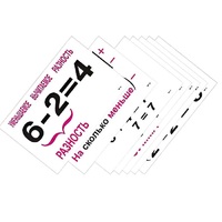 Опорные таблицы по математике 1 класс - «globural.ru» - Волгоград