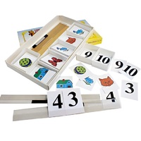 Счетная лесенка (ламинированная, с магнит. креплением) - «globural.ru» - Волгоград