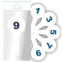 Касса-веер цифр от 0 до 9 - «globural.ru» - Волгоград