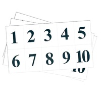 Набор цифр от 1 до 10 (для начальной школы) - «globural.ru» - Волгоград