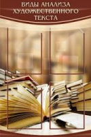 Стенд "Виды анализа художественного текста" - «globural.ru» - Волгоград