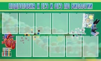 Стенд "Подготовка к ЕГЭ и ОГЭ по биологии" (вариант 2) - «globural.ru» - Волгоград