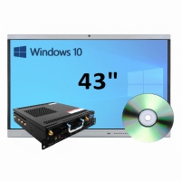 Интерактивная панель 43" (встроенный ПК, Win10) - «globural.ru» - Волгоград