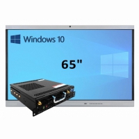 Интерактивная панель 65" (встроенный ПК Win10, Intel i5) - «globural.ru» - Волгоград