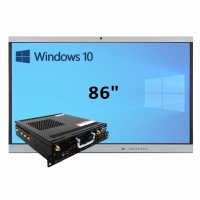 Интерактивная панель 86" (встроенный ПК Win10, Intel i5) - «globural.ru» - Волгоград
