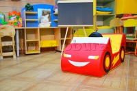 Напольная игрушка "Машинка - гонка" с аппликацией (ВИК) - «globural.ru» - Волгоград
