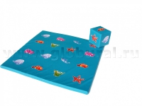 Игровой детский мат «Море» с кубиком (ВИК) - «globural.ru» - Волгоград