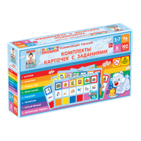 Развивающий тренажёр "Разноцветные окошки" 5-7 лет. Дополнительный набор карточек к базовому комплекту - «globural.ru» - Волгоград