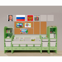 Уголок патриотического воспитания для дошкольников "Россия" Максимальный - «globural.ru» - Волгоград