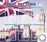 Стенд "About our class" - «globural.ru» - Волгоград