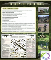 Стенд "Огневая подготовка" (вариант 3) - «globural.ru» - Волгоград