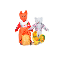 Набор шагающих кукол к сказке "Кот, Петух и Лиса" - «globural.ru» - Волгоград