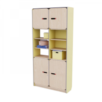 Рабочий стеллаж для воспитателя из коллекции «НЕГА» (цвет желтый) - «globural.ru» - Волгоград