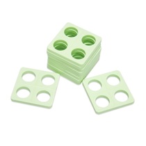 Нумирошка. Набор из 10 пластиковых форм - «Четверки» по методике Нумикон - «globural.ru» - Волгоград