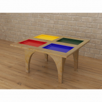 Игровой стол для занятий сенсорной интеграцией 4 цвета - «globural.ru» - Волгоград