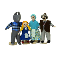 Набор шагающих кукол к сказке "Красная Шапочка" - «globural.ru» - Волгоград