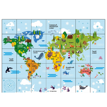 Коврик для логобота Пчелка "Карта Мира" - «globural.ru» - Волгоград