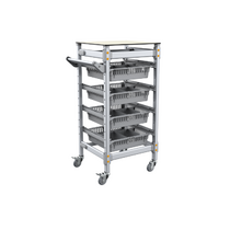 Тележка 1-секционная для учебных наборов и цифровых лабораторных комплексов SenseDisc - «globural.ru» - Волгоград