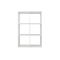 Стеллаж 6 секций цвет белый - «globural.ru» - Волгоград