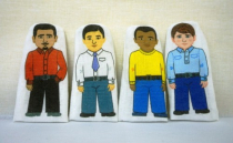 Набор пальчиковых кукол "Расы" - «globural.ru» - Волгоград