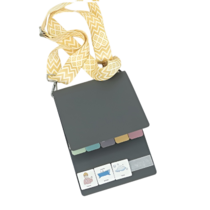 Коммуникативная книга с карточками PECS/ПЭКС (Маленькая, цвет серый) - «globural.ru» - Волгоград