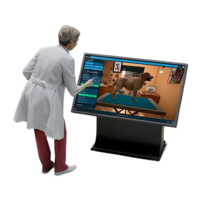 Виртуальный учебный комплекс «Процедурный тренажер ветеринарного врача». Комплектация интерактивный стол - «globural.ru» - Волгоград