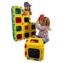 Набор Полидрон Гигант "Комплект встраиваемых цветных окон". Дополнительный набор - «globural.ru» - Волгоград