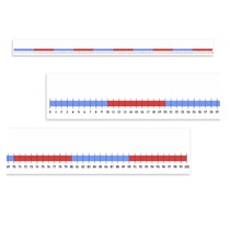Нумирошка. Числовая прямая 0-100 по методике Нумикон - «globural.ru» - Волгоград