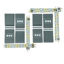 Комплект из 8 Коммуникативных книг с карточками PECS/ПЭКС (Большие, цвет серый) - «globural.ru» - Волгоград